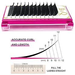 B&Qaugen Easy Fan Lashes C-0.03-8-15 mix Volume