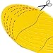 Shoe Insole Insert Orthotic Memory Foam Insoles Shock Absorption and Cushioning Suitable Chronic Daily Sports Unisex Insoles (Yellow, Men's(8-13 US)/Women's(10-15 US)