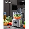 Food-Processor-6-in-1-Multifunctional-Compact-Food-Mixer-with-Chopper-Knead-Dough-Citrus-Juicer-Shredder-Slicing-Emulsifying-disc-3-Speed-Pulse-Controls-Ttriple-Safety-Lock-by-Yabano Yabano Food Processor 6 in 1 Multifunctional, Compact Food Mixer with Chopper, Citrus Juicer,Knead Dough, Shredder and…