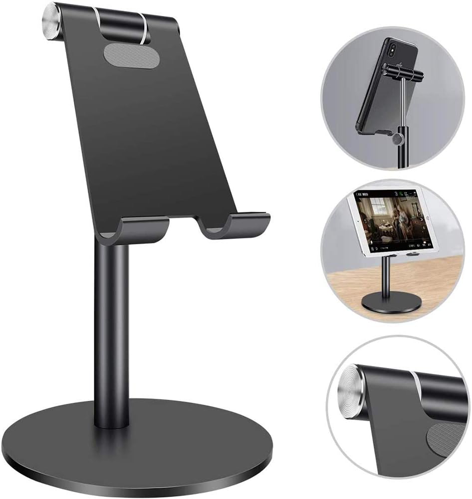 Tablet Stand Adjustable Mobile Phone Holder, Universal Mount Mobile