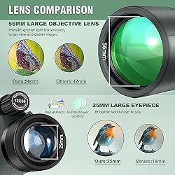 12x56 High Power Monocular Telescope with