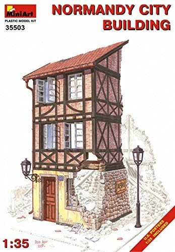MiniArt 1/35 Normandy city of building diorama accessories of MA35503