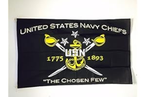 USA navy chiefs Flag 2' x 3' - american army flags 60 x 90 cm - Banner 2x3 ft - AZ FLAG