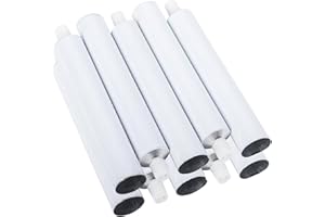 Nishiyuenyi 10Pcs Empty Oil Paint Tubes Refillable 30 ml Industrial Glue Containers Empty Toothpaste Tubes for Mixed Acrylics