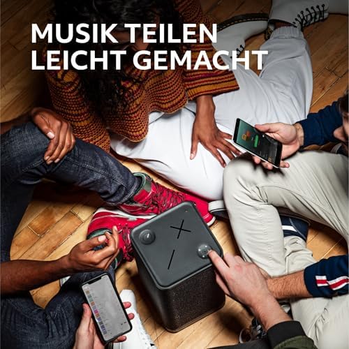 HYPERBOOM, mobiler kabelloser Bluetooth-Lautsprecher