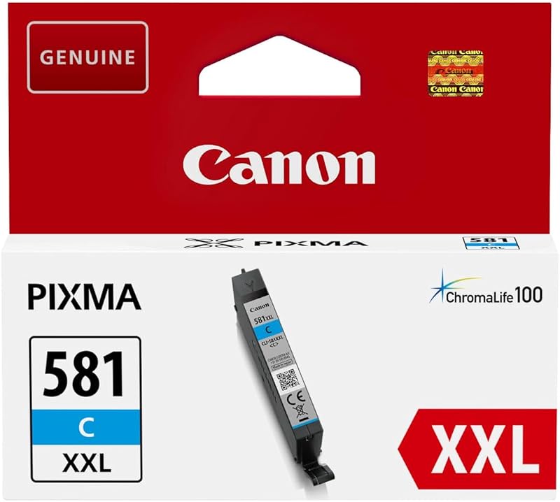 Canon CLI-581XXL Cyan Ink Cartridge 1995C001 for TS TS line TR Pixma