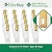 16 - FilterBuy Oreck Type CC Replacement Vacuum Bags. Oreck Part #'s CCPK8 & CCPK8DW. Designed by FilterBuy to replace Oreck CC Paper Vacuum Bags
