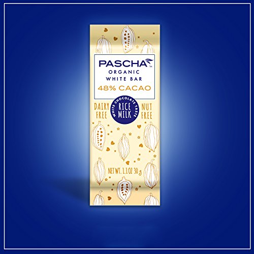 Pascha Organic Vegan Rice Milk White Chocolate Bar, 1.1 Ounce (Pack of 15)