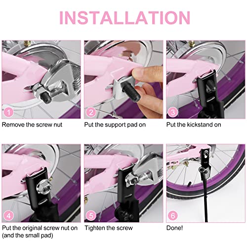 Kickstand for Kids Bike 16 inch Wheel Bike Kickstand for 16" Wheel