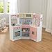 KidKraft Deluxe Corner Play Kitchen Playset, White