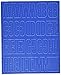 Graphic Products Duro 2-Inch Gothic Vinyl Letters and Numbers Set Blue
