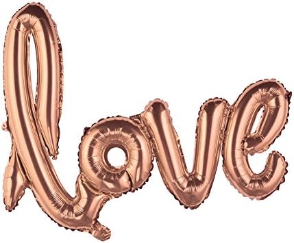 qinshop2017 LOVE Aluminium Foil Balloons for Birthday Wedding Valentine'S Day Party Decoration