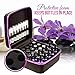 Essential Oil Carrying Case/Roller Bottle Organizer - Storage for 25-33 Bottles - Holds 15-30ml 1oz & 10ml Roll on Bottles - (Carry Handle On Top) Free Roller Bottle Opener & 192 Labels