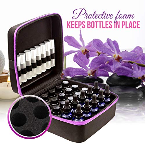 image for MP Essential Oil Carrying Case/Roller Bottle Organizer - Storage for 2