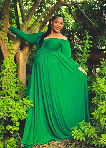 green baby shower dress