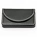 Partstock(TM) Leather Business Name Card Wallet/Holder 25 Cards 3.9l X 2.8w Inches with Magnetic Shut.(Black)