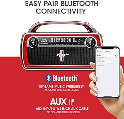 ion mustang stereo portable speaker