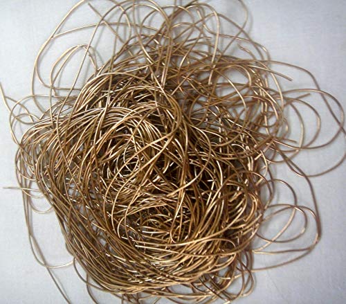 Antique Gold - 150 Inches French Metal Wire Gimp Coil Bullion Purl - Smooth Regular - 3.80 Meters