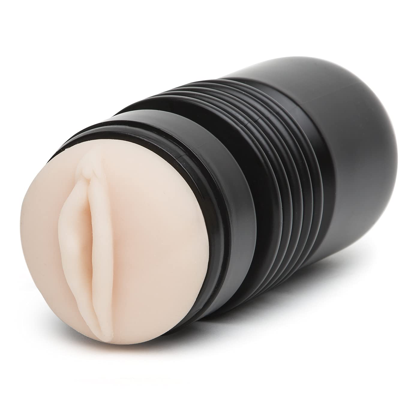 Lovehoney Thrust Pro Ultra Zoey Male Masturbator Cup - 6 Inch Realistic Vagina with Textured Canal - Vibrator Compatible Male Sex Toy - Self Pleasure Sex Toys for Men - Waterproof - Flesh Pink