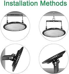 CHUNNUAN 100W Slim UFO LED High Bay Light lamp