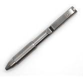 BIG IDEA DESIGN Ti Pocket Pro : The Auto Adjusting EDC Pen (Titanium - Raw)