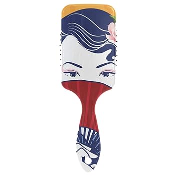 Amazon Com Asian Style Holiday Blessing Fan Air Cushion Comb