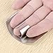 BestProductsBestPrices 2X Finger Guard For Cutting, Unbreakable Stainless Steel Safe Slice Knife Guard Slicing Cutting Protector | Finger Hand Protector Guard