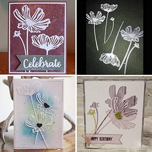 Ponnen Fond De Carte De Voeux Papillon De Decoupe Dies Pochoirs Pour Diy Album De Scrapbooking En Papier Carte Decoration Silver Aides Pour Dessin Et Lettrage Loisirs Creatifs