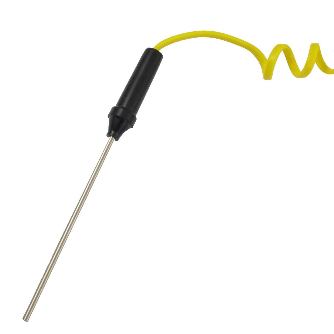 Sourcingmap Probe K Type 0-500C Temperature Range Coiled Thermocouple, 80 mm x 3 mm