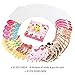 Unomor Valentine's Day Cards for Kids 32PCS - 8 Patterns & Scents, Scratch and Sniff Exchange Cards for School Supplies Children Party Favors, Envelopes Included