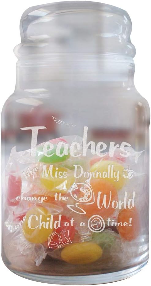 personalized treat jar