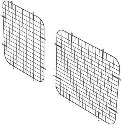American Truck Equipment Ranger Design Set of 2 Side Window Grills, Steel Wire Painted Black, GM Savana/Express