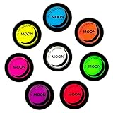 Moon Glow - Neon Blacklight Eye Shadow 0.12oz Sett of 8 colours – Glows brightly under UV Lighting!
