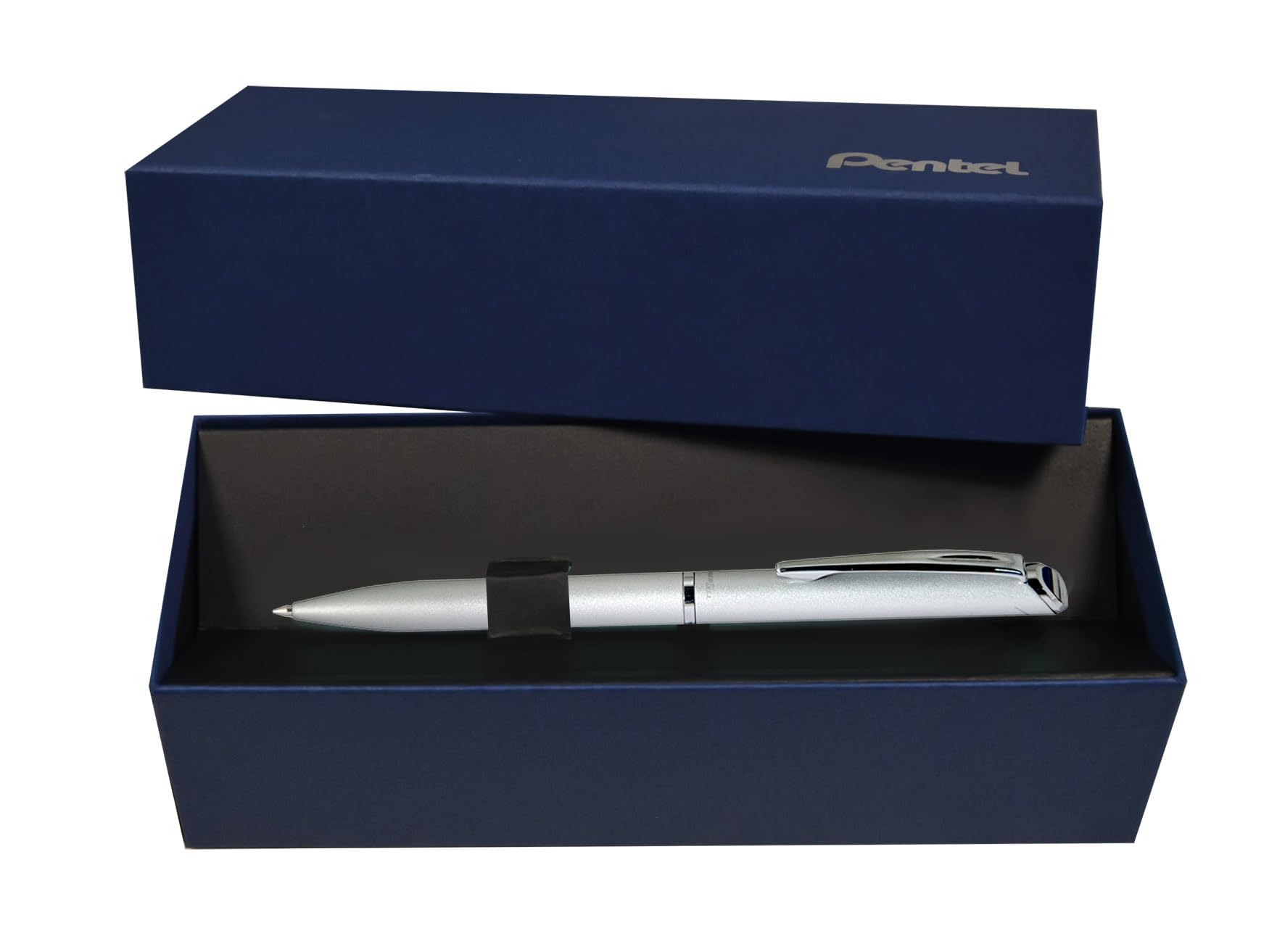 Pentel EnerGel Philography - Silver Barrel (Gift Boxed)