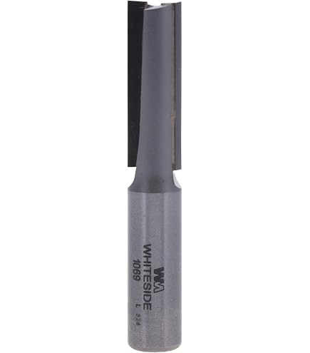 Whiteside Router Bits 1069 Straight Bit with 1/2-Inch Cutting