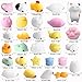 Outee 32 Pcs Mini Squishies Mochi Animals Mochi Squishies Cat Stress Toy Random Squishies Squeeze Toy Squishies Cat Relief Stress Squishies Toy Animals Mochi Squishies Squeeze Animals