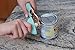 Cook With Color Manual Can Opener - Stainless Steel Can Opener with Soft Grip Handles (Rose Gold and Mint)