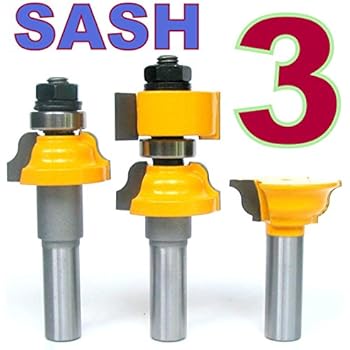 Window sash router bits
