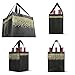 Simply Green Solutions - Reusable Wine Guift Bags for 1-6 Bottles, Set of 4, Maze