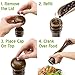 Wooden Pepper Mill - Gourmet Mahogany Salt, Pepper, and Spice Seasoning Grinder in 10.5