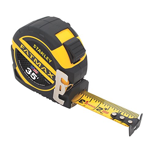 thumbnail image 2 of Stanley 35 Ft FatMax Tape Measure With Lock - 33-735 - Metric/Standard - Multicolor 2 of 3