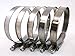 5x Premium 304 Stainless Steel T-Bolt Turbo Silicone Hose Clamp 4 Inches 102-110mm