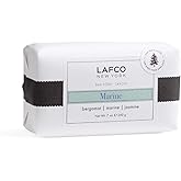 LAFCO New York Bar Soap, Marine - 7 oz - Ultra-Hydrating, Natural Formula - All Skin Types - Made in Europe