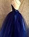 Dressyonly Women's Long Sheer Mesh Tulle Overlay Tutu Skirt