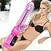 Besde Adult Sex Waterproof Women Vibrating Bead Stimulation Vibrator Massager Adult Sex Toy (Pink)