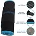 UltraComfy Sweat Waist Trainer for Women & Men Workout Trimmer Postpartum Belly Wrap Blue