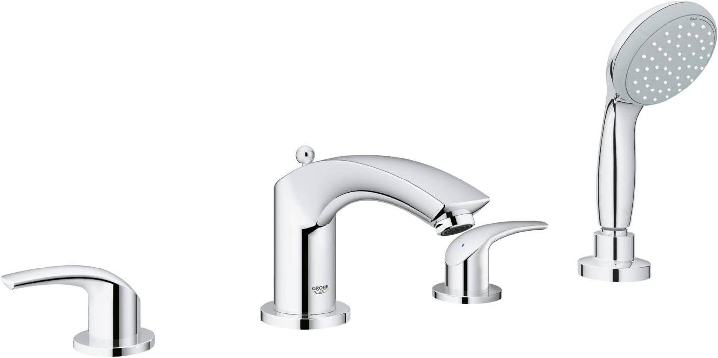 GROHE 25170002 Eurosmart New 2Handle Deck Mounted Bathtub Faucet with