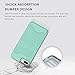 iPhone 7 Plus Case, iPhone 8 Plus Case, Teelevo [Card Slot Holder] Dual Layer Shock Absorbent Wallet Case Credit Card Slot Kickstand iPhone 7 Plus (2016)/ iPhone 8 Plus (2017)- Mint