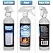 InstaNew Fireplace Cleaner Bundle with Brush, 16 Ounce; Heavy Duty; Cleans Any Wood or Gas Fireplace; Brick, Stone, Hearth; Removes Creosote, Soot, Grease, Ash and More