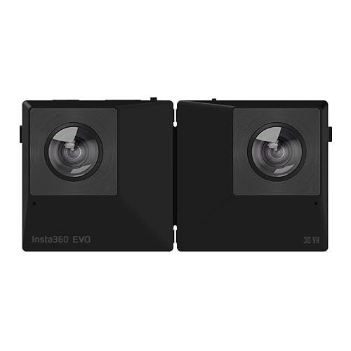 Insta360 EVO, 180 3D and 360 Foldable Camera, Videos 18MP